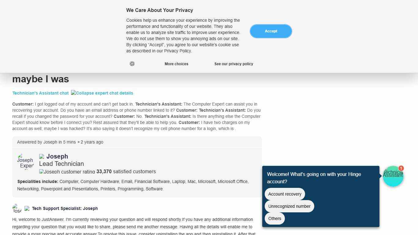 Troubleshooting Hinge Login Issues: Expert Solutions